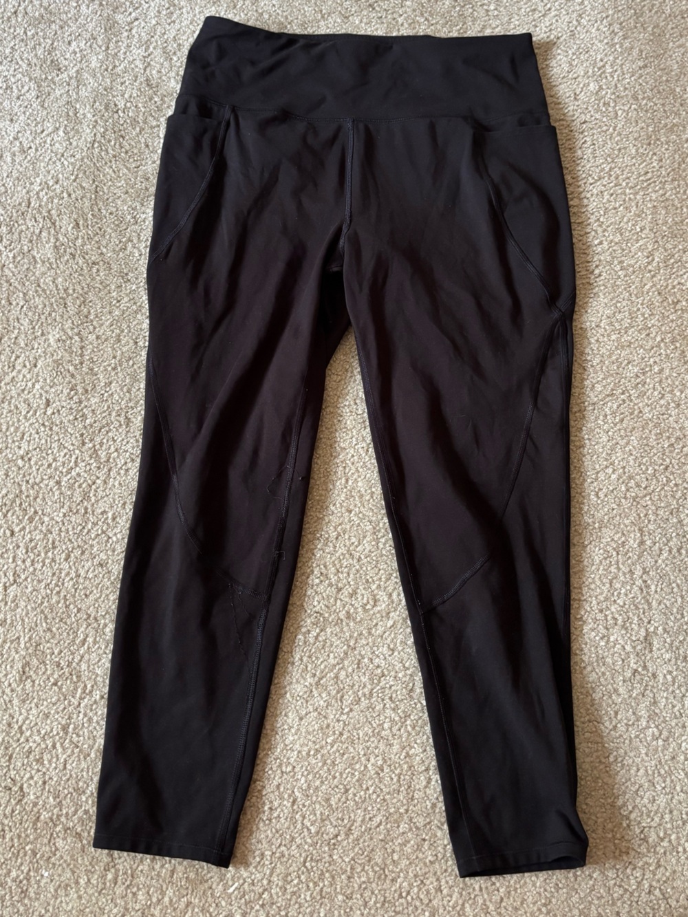 MTA Sport Black Activewear Top with Subtle Logo